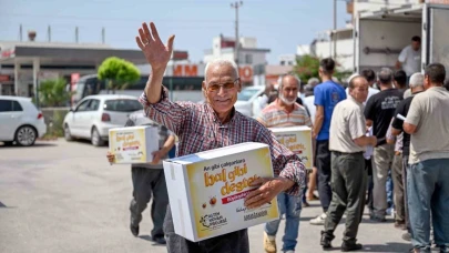 Mersin’de arıcılara ve üreticilere bal gibi destek