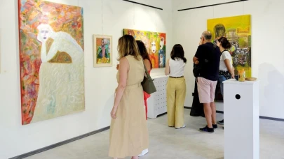 Antalyalı ressamın eserleri Eskişehir'de