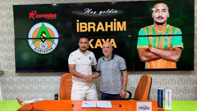 Alanyaspor, İbrahim Kaya ile 4 yıllık sözleşme imzaladı