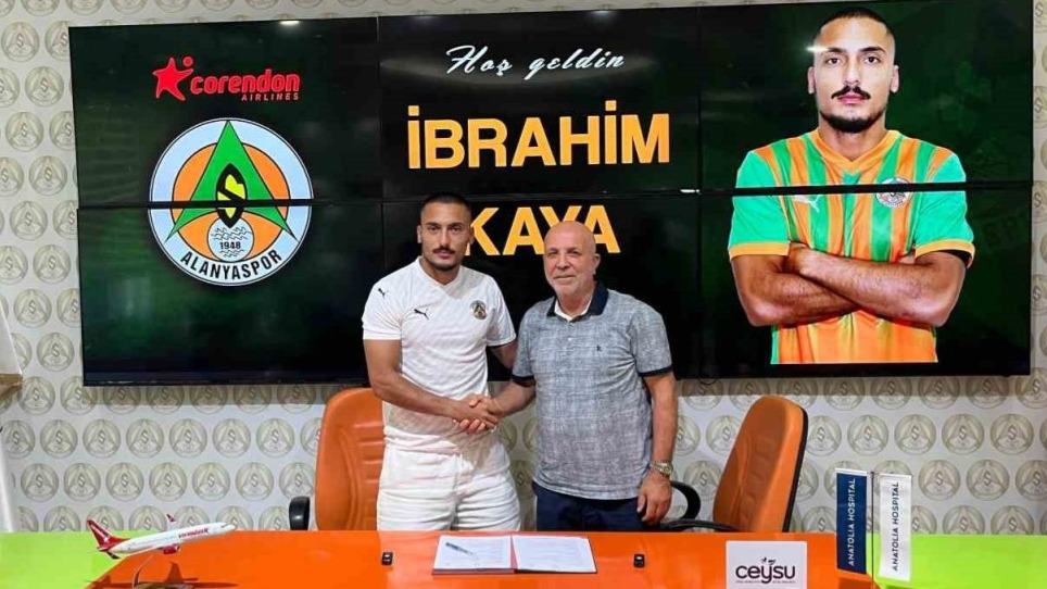 Alanyaspor, İbrahim Kaya ile 4 yıllık sözleşme imzaladı