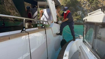 Dalaman ve Bodrum’da denizden tıbbi tahliye