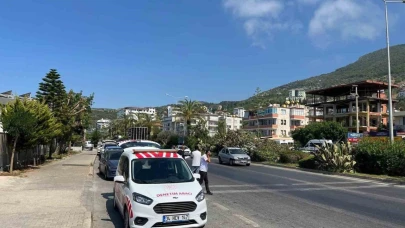 Gazipaşa’da korsan taşımacılık yapan 5 araç trafikten men edildi