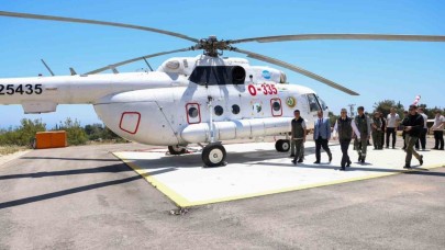 Mersin’de orman yangınlarına karşı 5 helikopter ile 407 araçlı ekip teyakkuzda