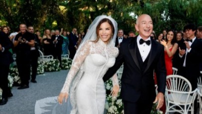 Jeff Bezos ve Lauren Sanchez, Venedik'te evlendi