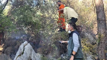 Finike’deki orman yangını kontrol altına alındı