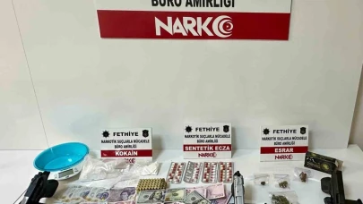 Fethiye’de uyuşturucu operasyonu: 5 tutuklama