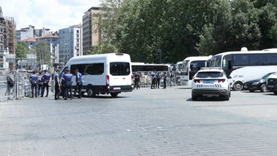 Taksim Meydanı yaya girişine kapatıldı