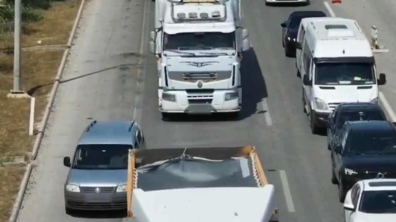 Mersin’de dron destekli denetim: 37 sürücüye 89 bin TL ceza