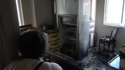 Madde bağımlısı genç evi yaktı, anne ile baba yaşananlara isyan etti