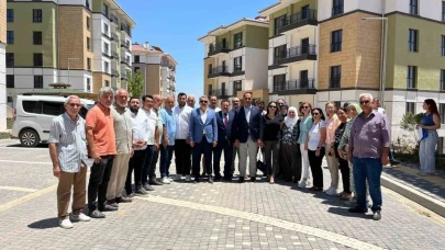 Mersin’de TOKİ’deki hak sahipleri evlerine kavuştu