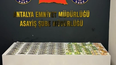 Antalya’da evden 2 milyon liralık altın ve döviz hırsızlığı