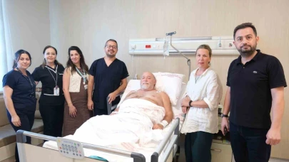 Rus hasta Mersin Şehir Hastanesi’nde sağlığına kavuştu
