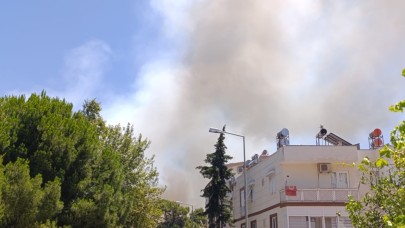 Antalya Lara’da Yerleşim Yerine Yakın Yangın!