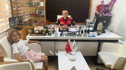 Burdur’da 5 yaşındaki Aslı’nın dikkati felaketi önledi