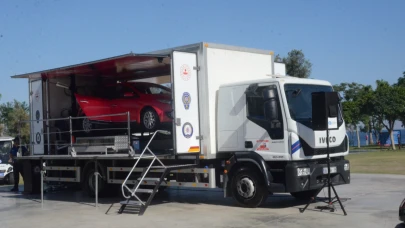 Antalya’da Emniyet Kemeri Simülasyon Aracı Tanıtıldı