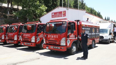Muğla'da 25 kırsal mahalleye yangın tankeri, 6 mahalleye dar alan itfaiye aracı