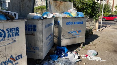 Konyaaltı Konakları Sakinlerinden Çöp Konteyneri Tepkisi: “Görüntü ve Koku Kirliliği Yaşıyoruz”