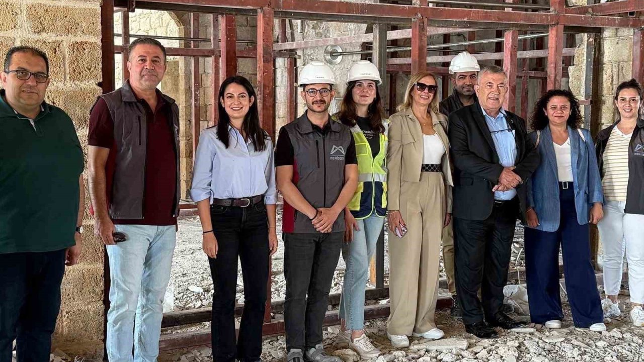 Gazimağusa Heyeti, Mersin’in Kent Mirası Projelerini yerinde inceledi
