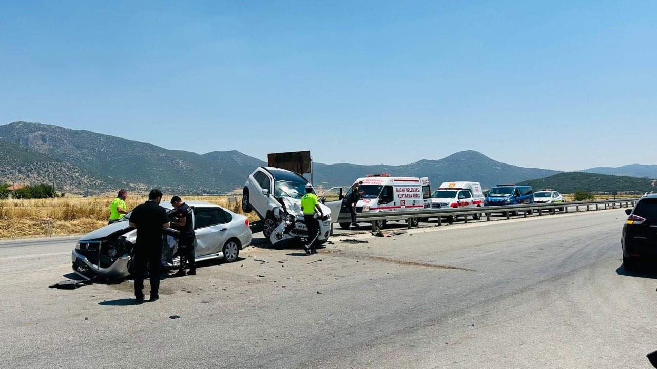 Burdur'da kaza: 5 yaralı