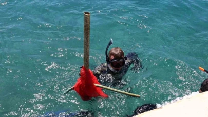 Deniz Dibi Temizliği Türkbükü’nde devam etti