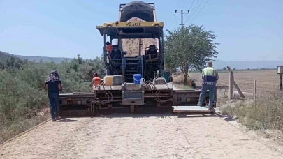Büyükşehir’den Milas’ta yol yenileme çalışması