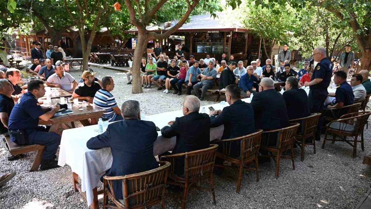 Turizm Güvenlik Toplantısı Kumluca’da yapıldı
