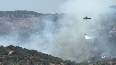Milas’ta dumanlar yükseldi, müdahale sürüyor