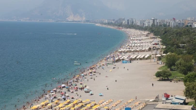 Antalya’yı nem bulutları kapladı
