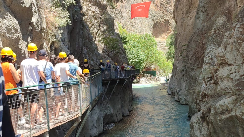 Saklıkent Kanyonu turistlerin favorisi!