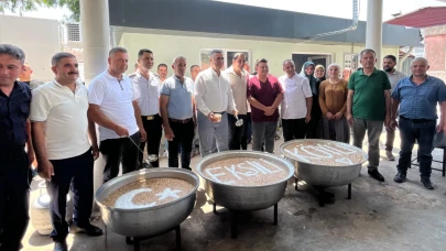 Ekşili Mahallesi’nde Aşure etkinliğine yoğun ilgi