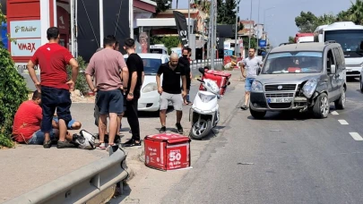 Serik'te kaza: 1 yaralı