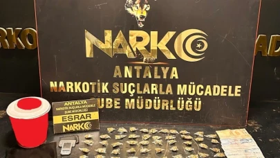 Antalya’da uyuşturucu operasyonlarında 1 haftada 27 şüpheli tutuklandı