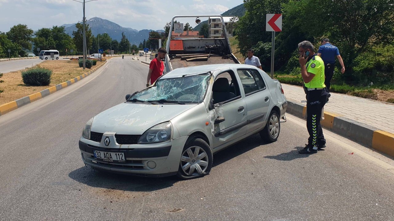 Sürücüyü emniyet kemeri korudu