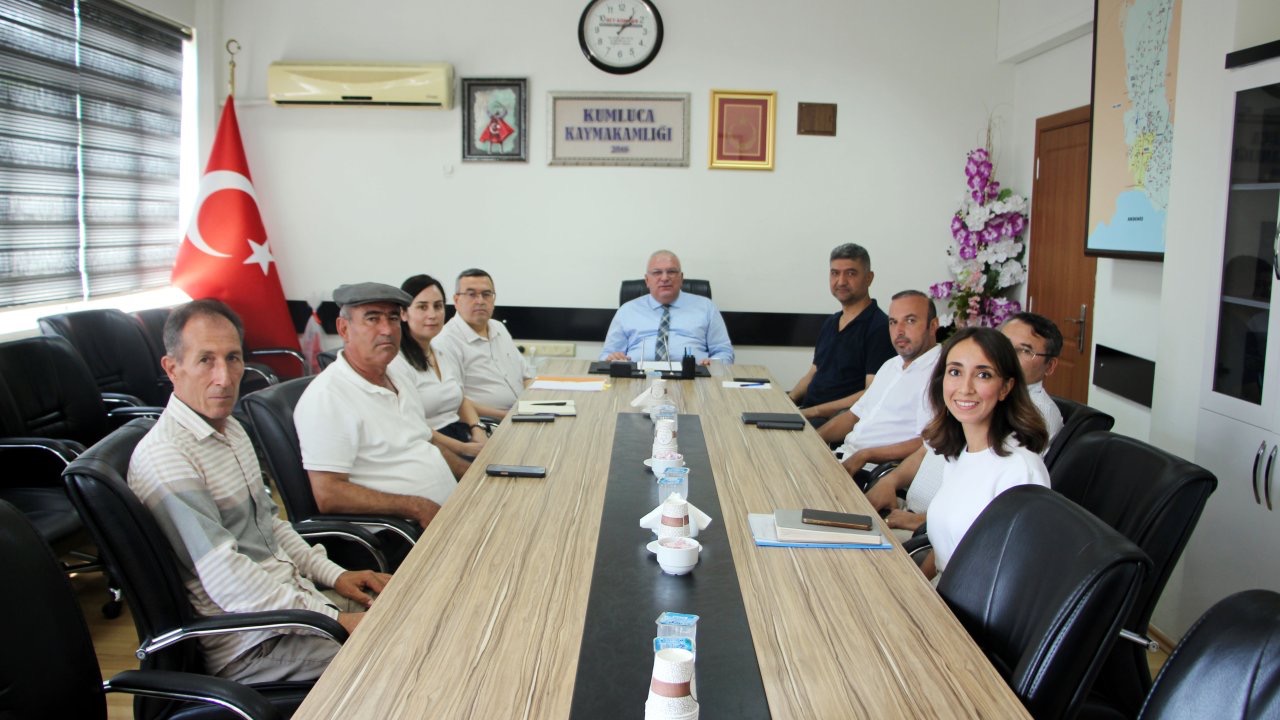 Kumluca'da Coğrafi İşaret Komisyonu toplandı