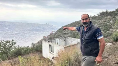 Taş ocağında gerçekleştirilen patlamalarda savrulan taşlardan canlarını zor kurtardılar