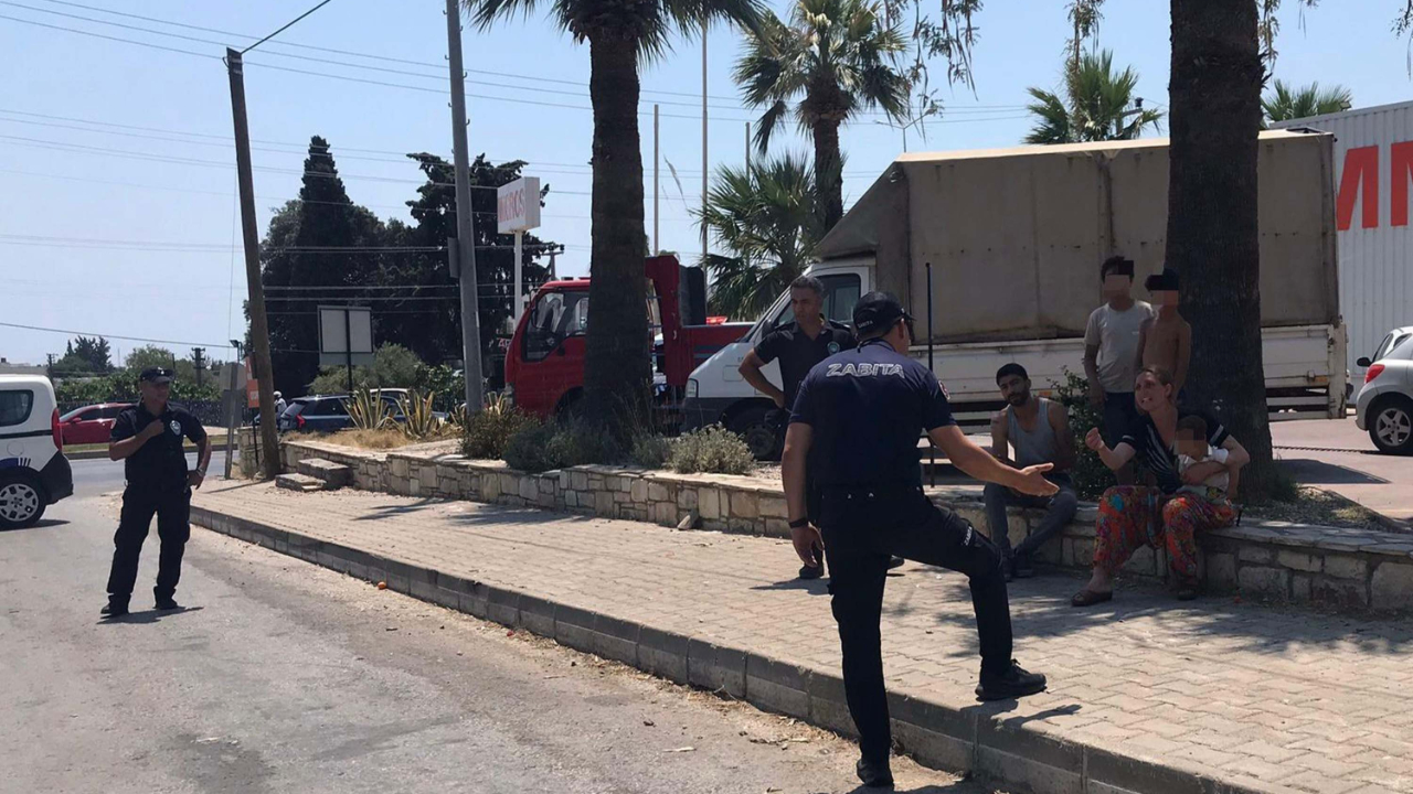 Bodrum'da dilencilere ceza yağdı