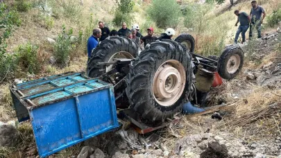Alim öğretmen traktör kazasında öldü