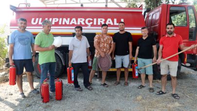 Çıralılılar, kendi itfaiye istasyonunu kurdu