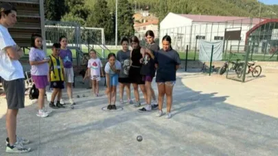 Ula’da minikler bocce ile tanıştı