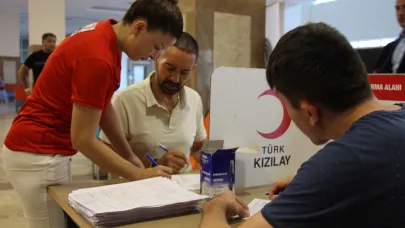 Antalya’da kan ve kök hücre bağışı etkinliği düzenlendi