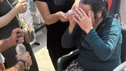 Mersin’de mağaza açılışında izdiham, yaşlı kadın fenalık geçirdi