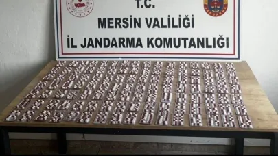 Mersin’de uyuşturucu operasyonu: 3 şüpheli yakalandı, bin 531 hap ele geçirildi