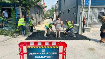 Akdeniz’in her mahallesine hizmet götürülüyor