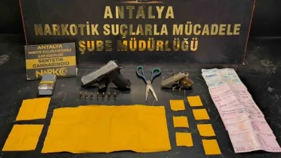 Antalya’da narkotik operasyonlarında 1 haftada çok sayıda uyuşturucu madde ele geçirildi