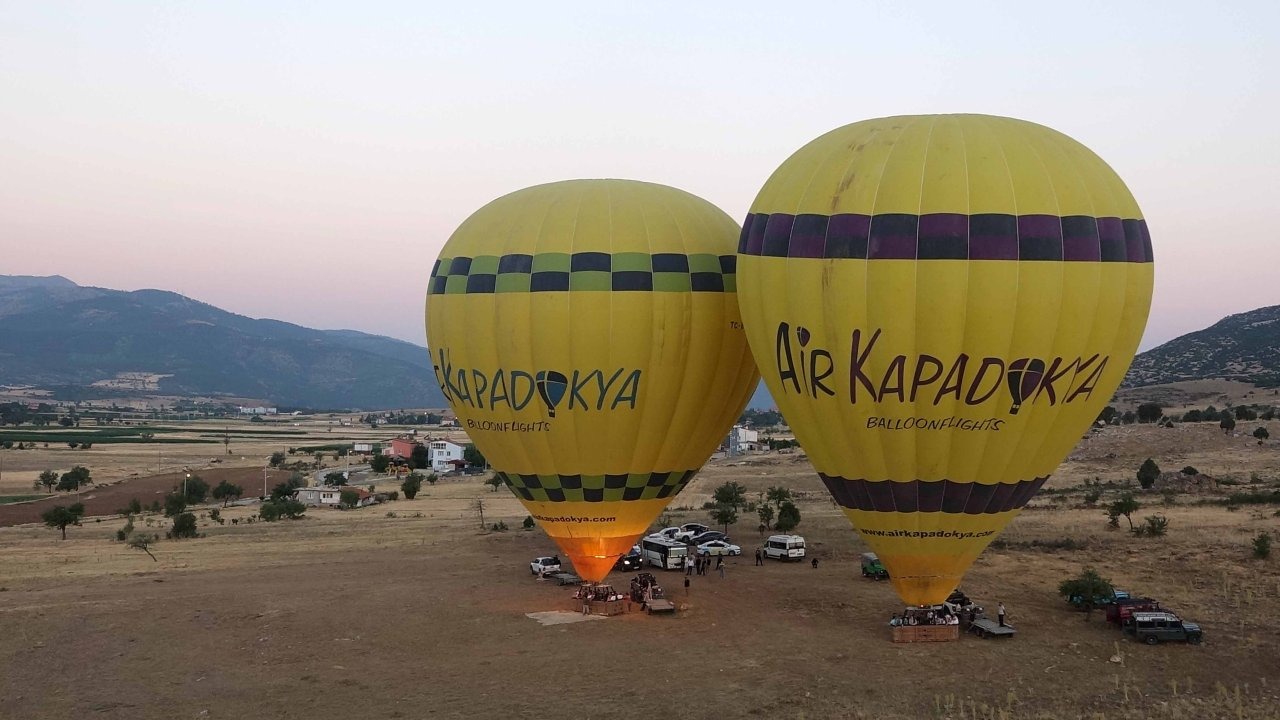 Balon turuyla Basın Bayramı etkinliği