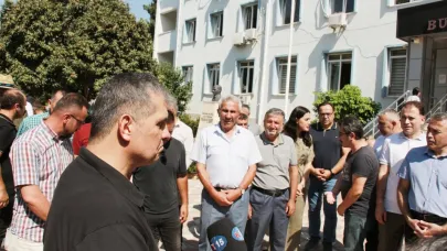 Kaymakam Gale Bucak'a veda etti