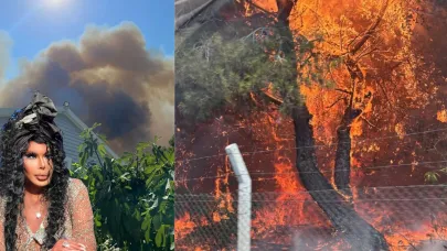 Antalya yangınında Bülent Ersoy villasında yakalandı! Korku dolu anlar