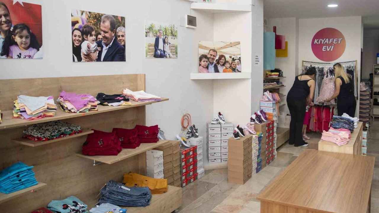 Mersin’de Kıyafet Evi’nden 22 bin çocuk faydalandı