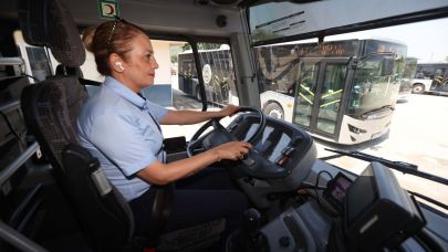 Muğla'da 29 kadın otobüs şoförü görev yapıyor