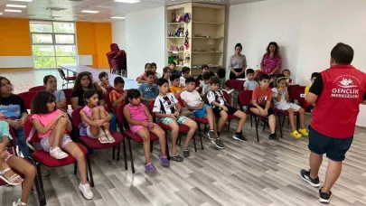 Gençlere yangın farkındalığı aşılandı